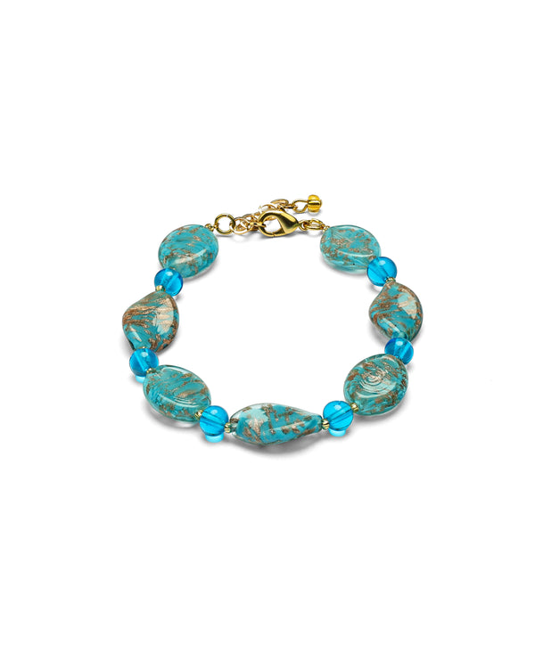 Pulseira Karen azul – vista de cima