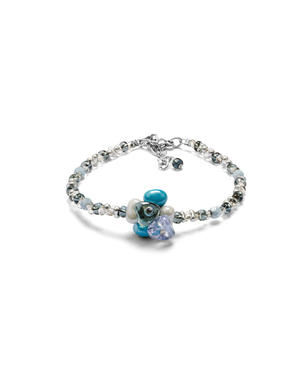 Pulseira Linda azul – vista de cima