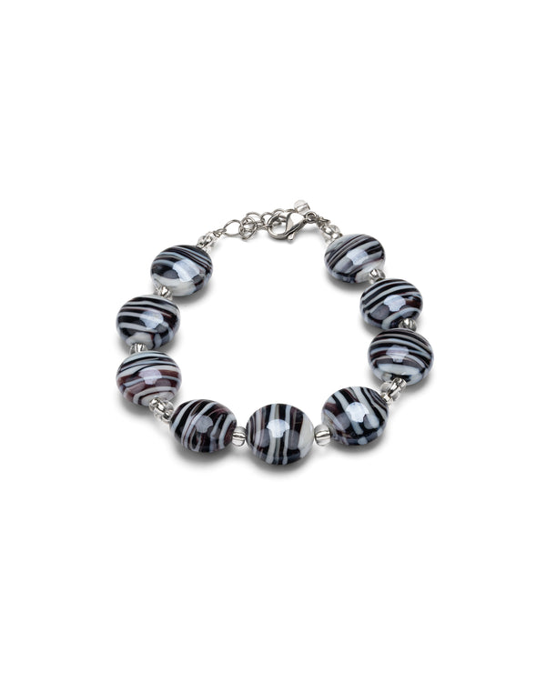 Bracciale Sabrina nero – vista dall'alto