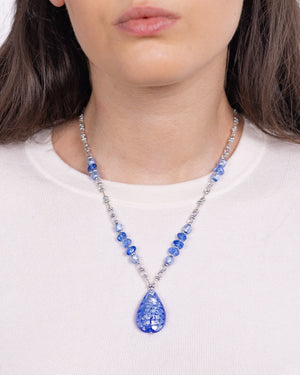 Naszyjnik Ivona Niebieski