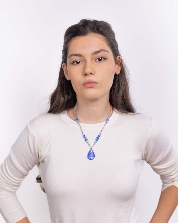 Naszyjnik Ivona Niebieski