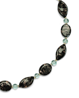 Collana Karen nera – dettaglio