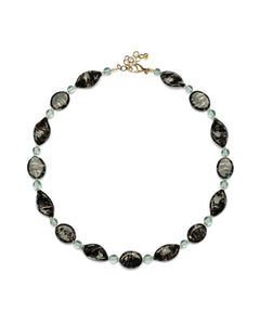 Collana Karen nera – vetro di Murano