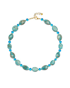 Collana Karen blu – vetro di Murano