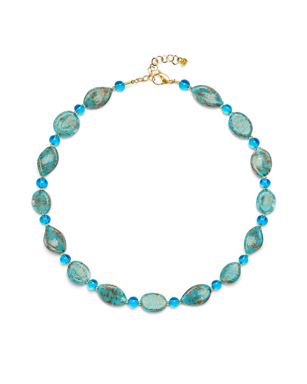 Collana Karen blu – vetro di Murano