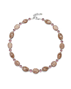 Collana Karen viola – vetro di Murano