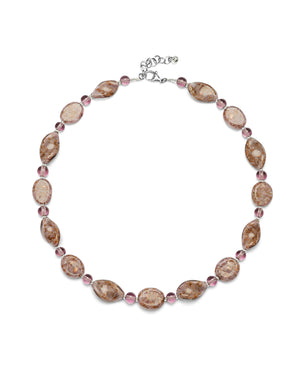 Collana Karen viola – vetro di Murano