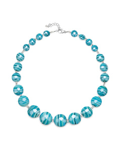 Collana Sabrina blu – vetro di Murano
