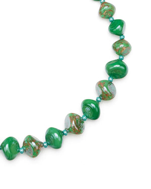 Collar Sofia verde – vista superior