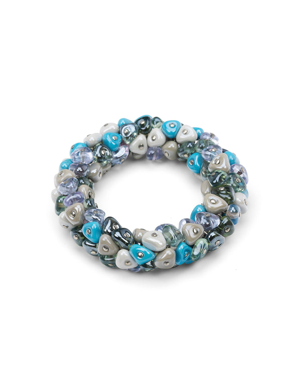 Set Rubik blu – bracciale