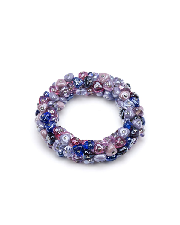 Set Rubik viola – bracciale
