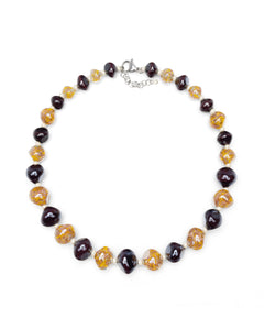 Collier Sofia jaune – verre de Murano