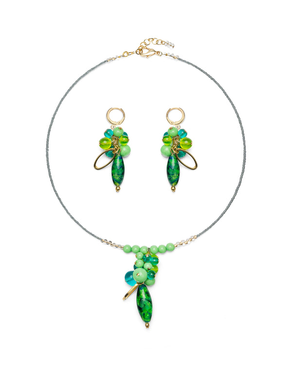 Parure Ademira Verte